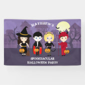ナイト不気味ハローウィンパーティ 横断幕 (横)