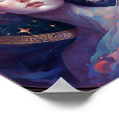 ナイト女神クイーンファンタジーアートポスター ポスター (角)