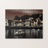 ナイト建物デジタル効果スタイル「impression」 ジグソーパズル (横)