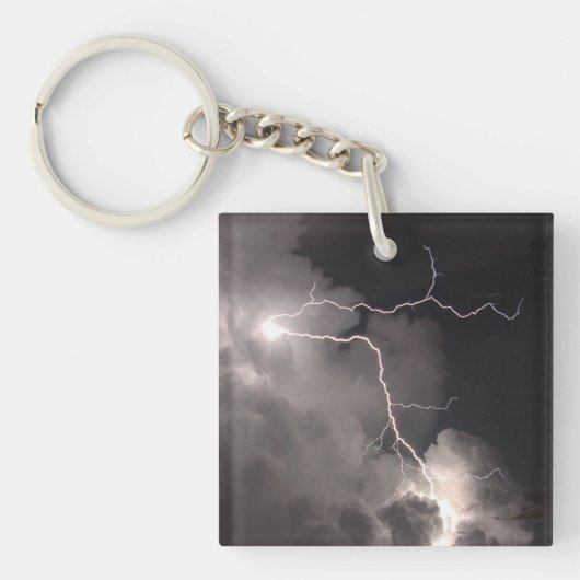 ナイト稲妻ストームクラウドキーチェーン キーホルダー (正面)