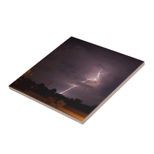 ナイト稲妻雨雲 タイル (側面)