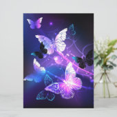 ナイト蝶の背景 シーズンカード (スタンド正面)