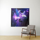 ナイト蝶の背景 タペストリー (インサイチュ(横))