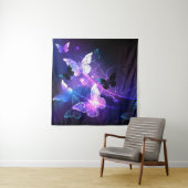 ナイト蝶の背景 タペストリー (インサイチュ)