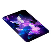 ナイト蝶の背景 マグネット (右側)