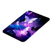 ナイト蝶の背景 マグネット (左側)