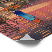 ナイト通り雨 ポスター (角)