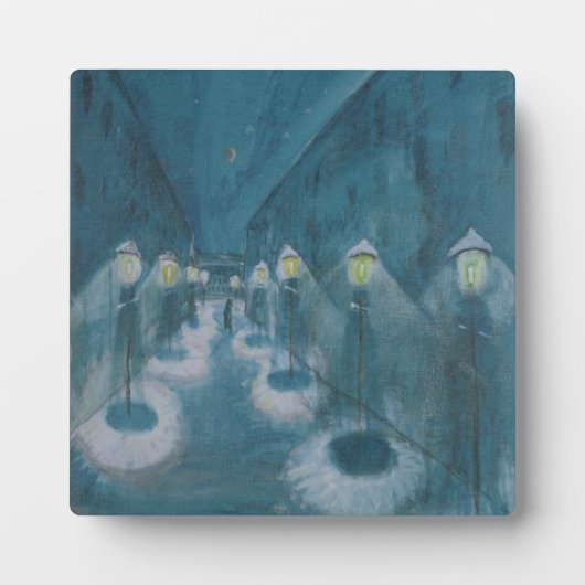 ナイト通り(通りバイナイト) (1922)ウォルター・グラマ フォトプラーク (正面)