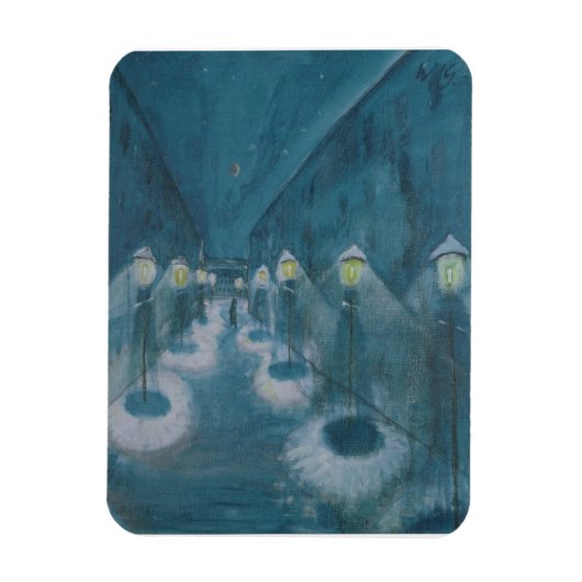 ナイト通り(通りバイナイト) (1922)ウォルター・グラマ マグネット (縦)