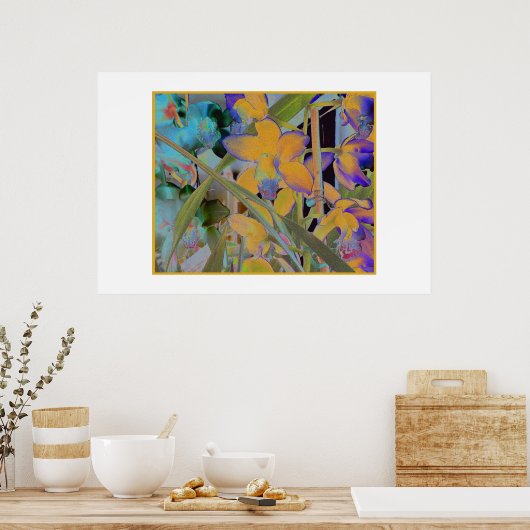 ナイト開花 ポスター (キッチン)