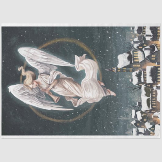 ナイト静かティッシュペーパー 薄葉紙 (正面)