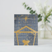 ナイト静かベビーイエズインザマンガー出生 ポストカード (スタンド正面)