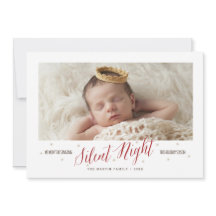 ナイト静かベビー初めてのクリスマス休日