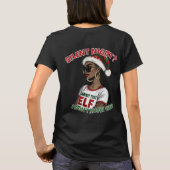 ナイト静かTシャツ Tシャツ (裏面)