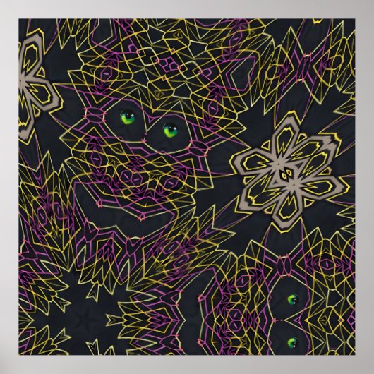 ナイト風 – ケン・ゲージ・アート ポスター (正面)