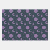 ナイト魔法ウィッチーダークボホグラムシアルパステル ラッピングペーパーシート (正面2)