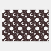 ナイト魔法ウィッチーダークボホグラムシチュアル ラッピングペーパーシート (正面)