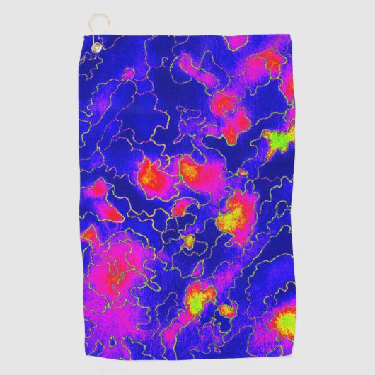 ナイト魔法 ゴルフタオル (正面)