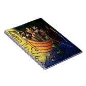 ナイト魚釣り猫 ノートブック (右側)