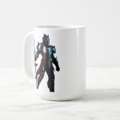 ナイト鮮やかコーヒーマグティーポット コーヒーマグカップ (正面左)
