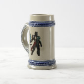 ナイト鮮やかコーヒーマグティーポット ビールジョッキ (正面左)