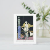 ナイト1925年(ポチョワールプリント) ポストカード (スタンド正面)