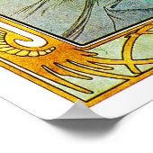 ナイト・アルフォンスミュシャ ポスター (角)