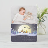 ナイト·オブ·クリスマス·フォト·ホリデー·カード 招待状 (スタンド正面)