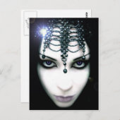 「ナイト・クイーン」はがき ポストカード (正面/裏面)