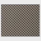 『ナイト·シきらきら光るック·ダイヤモンド光沢』 ラッピングペーパー (フラット)