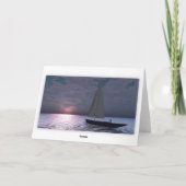 ナイト・セーリング カード (裏面)