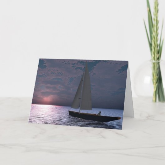 ナイト・セーリング カード (正面)