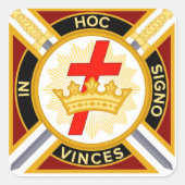 ナイト・テンプル スクエアシール (正面)