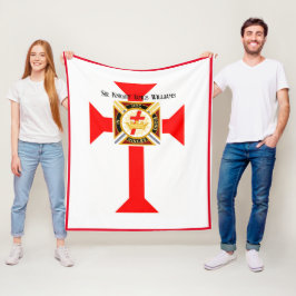 ナイト・テンプル フリースブランケット