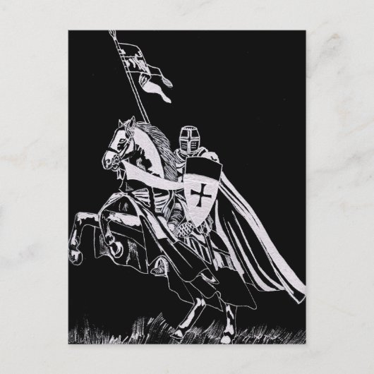 ナイト・テンプル ポストカード (正面)