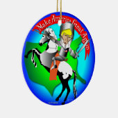 ナイト・ドナルド・トランプ セラミックオーナメント (右)