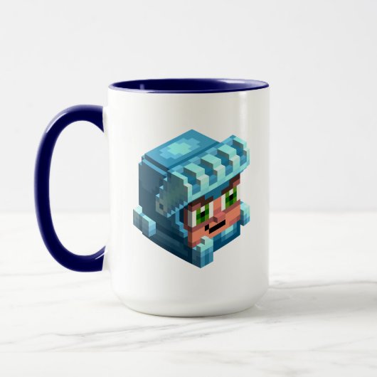 ナイト・ファイト15oz。マグ マグカップ (左)