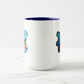 ナイト・ファイト15oz。マグ マグカップ (中央)