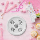 ナイト・ヘルメ   ットペーパープレート ペーパープレート (パーティー)