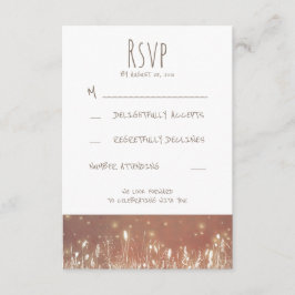 ナイト ライト ホタル ラスティック ウェディング RSVP