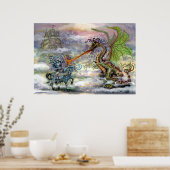 ナイト・ン・ドラゴン ポスター (キッチン)