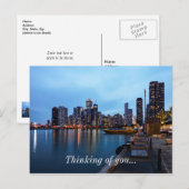 ナイト・考えット・ネイビー・ピア ポストカード (正面/裏面)