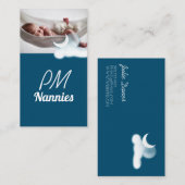 ナイトPMナニーチャイルドデイ気にベビーシッター 名刺 (正面/裏面)