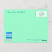 ナイハーンビーチプーケットアイランド ポストカード (裏面)