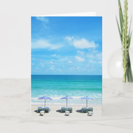 ナイハーンビーチプーケット島 カード (正面)