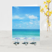 ナイハーンビーチプーケット島 カード (黄色い花)