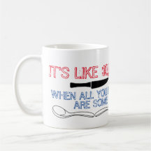 ナイフかスプーンのマグ