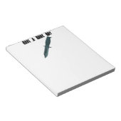 ナイフがナイフの日を過ごす ノートパッド (アングル)