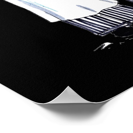 ナイフのシェフ – ポスター (角)