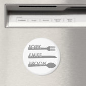 ナイフのフォーク用スプーン マグネット (インサイチュ (食洗機))